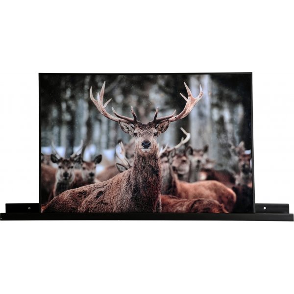 Frikk bilderamme 120 cm - Sortlakkert bjrk