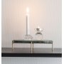 Burano lysestake - klart glass