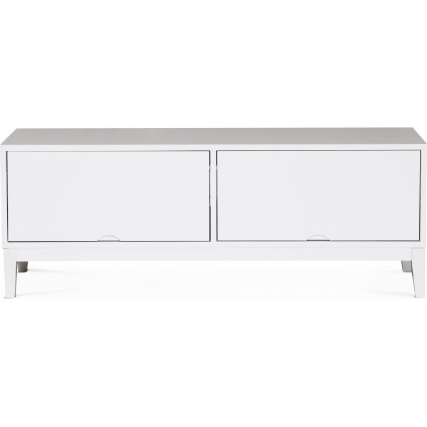 Borgholm TV-benk 126 cm - Hvit