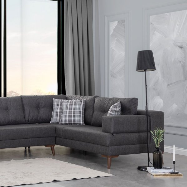 Oslo hjørnesofa - Antrasitt Oslo hjørnesofa - Antrasitt