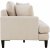 Remy Lounge 4-seters beige sofa 261 cm bred