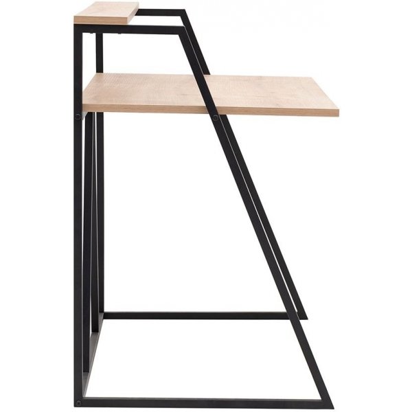 Lissa skrivebord 105 x 60 cm - Safir eik/sort Lissa skrivebord 105 x 60 cm - Safir eik/sort