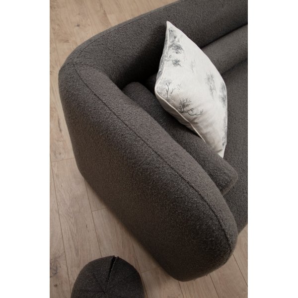 Victoria 3-seters sofa - Grå Victoria 3-seters sofa - Grå