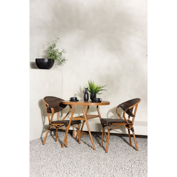 Abrantes kafégruppe - Brun Abrantes kafégruppe - Brun