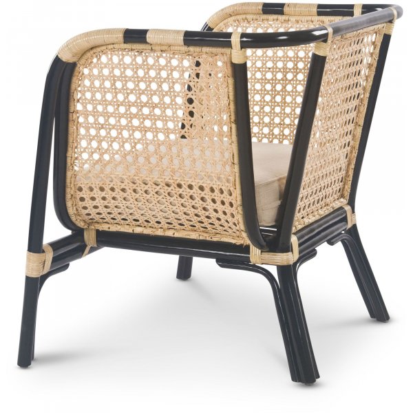 Marbella lenestol - Rotting/svart Marbella lenestol - Rotting/svart