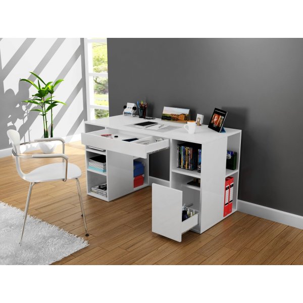 Diamond skrivebord - Hvit Diamond skrivebord - Hvit