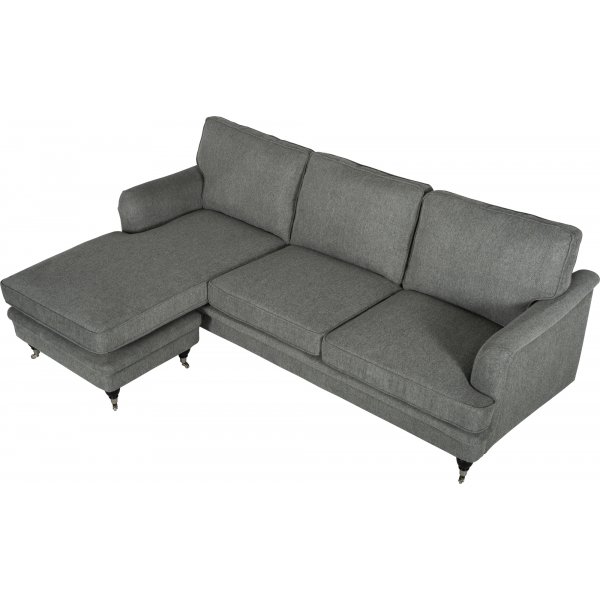 Howard-sofa med sjeselong - Grå Howard-sofa med sjeselong - Grå