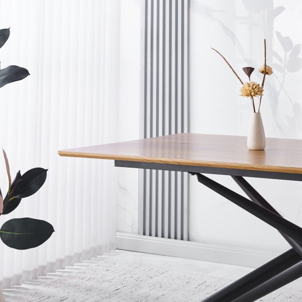 Santos spisebord 160x90 cm eik