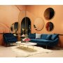 Matilda 3-seters sofa - Petroleumsbl