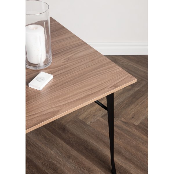 Tempe spisebord 140 x 80 cm - Valnøtt Tempe spisebord 140 x 80 cm - Valnøtt