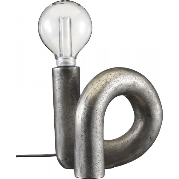 Legg merke til Swirl bordlampe - Slv - 18 cm