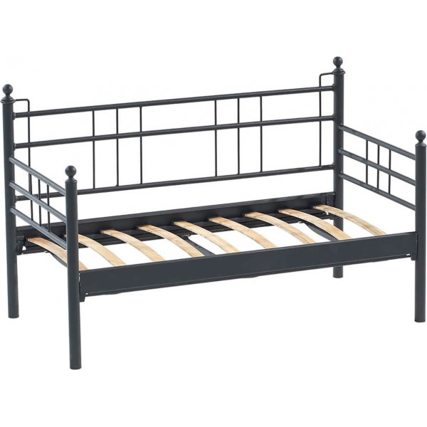 Manyas 2-seters utesofa - Svart/r�yk