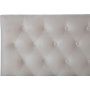 Furudal sengegavl 160 cm - Beige flyel