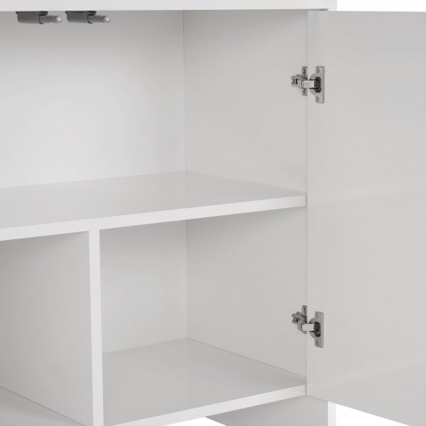 Skjenk Arina 180 cm - Hvit