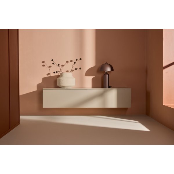 TV-benk beige 160 cm - Frihamn TV-benk beige 160 cm - Frihamn