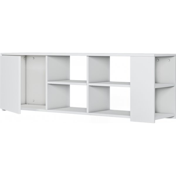 Romina mediebenk - Hvit Romina mediebenk - Hvit