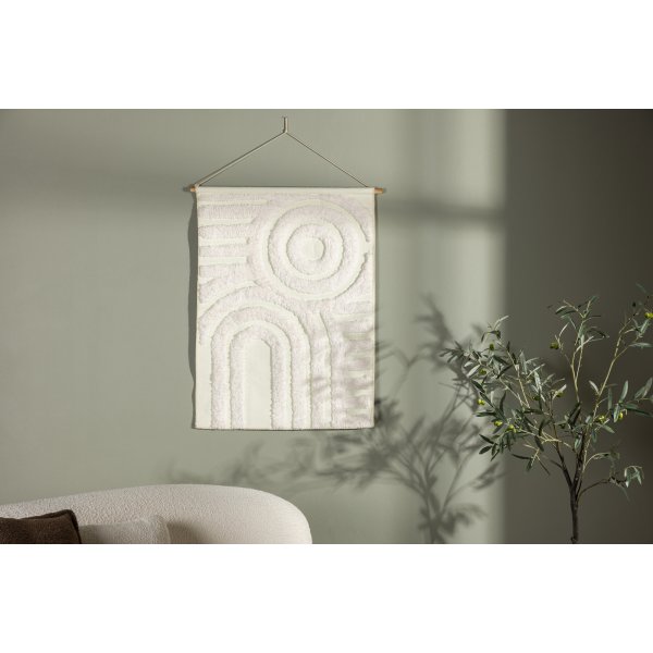 Nikita veggmatte 70 x 100 cm - Hvit Nikita veggmatte 70 x 100 cm - Hvit