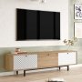 Crea TV-benk - Eik