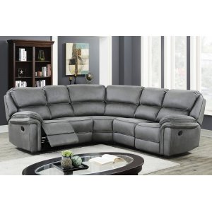 Reclinersofa Riverdale - Grå Reclinersofa Riverdale - Grå