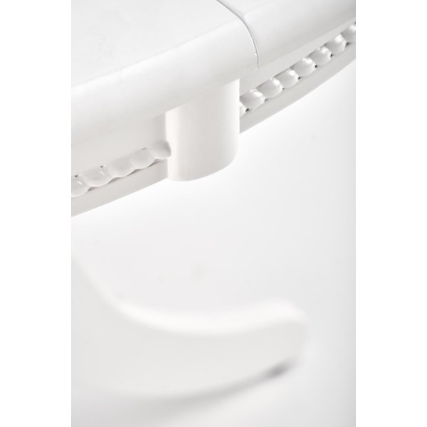 Dana spisebord 90-124 cm - Hvit Dana spisebord 90-124 cm - Hvit