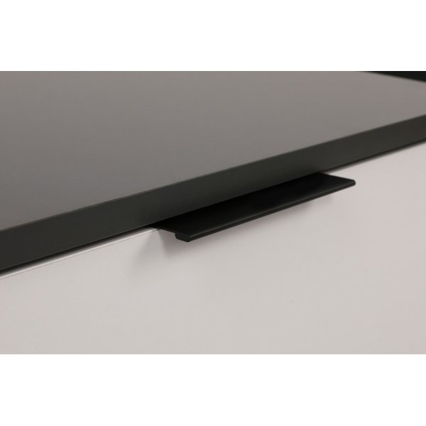 Ibiza mediebenk - Hvit/antrasitt Ibiza mediebenk - Hvit/antrasitt