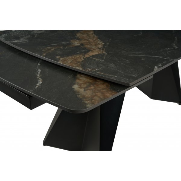 Saturnus spisebord uttrekkbart 165-240 cm - Keramisk topp