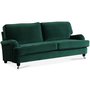 Kvarsebro Howard 3-seter sofa - Grnn (Flyel)