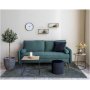Imola 2,5-seters sofa - Grnn/svart
