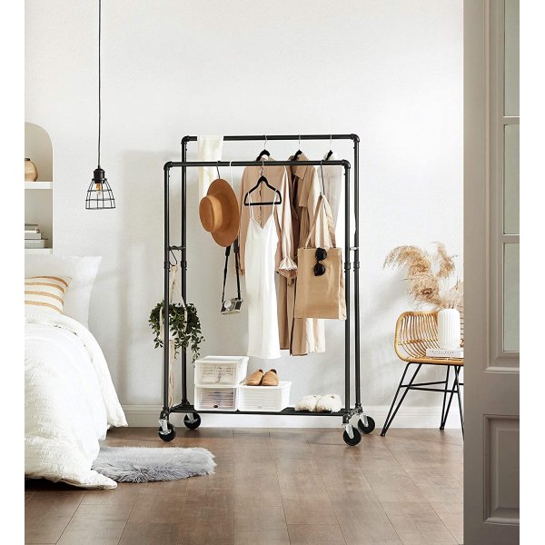 Lackey Duo klesstativ - Svart