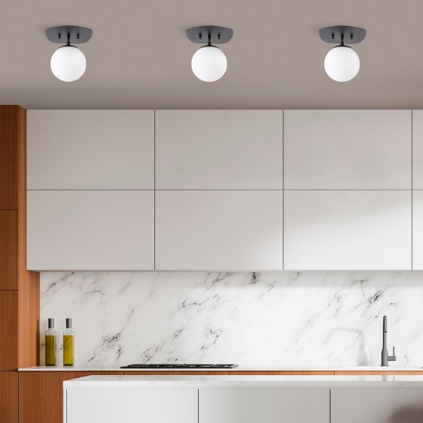 Brnntaklampe 11681 - Sort/hvit