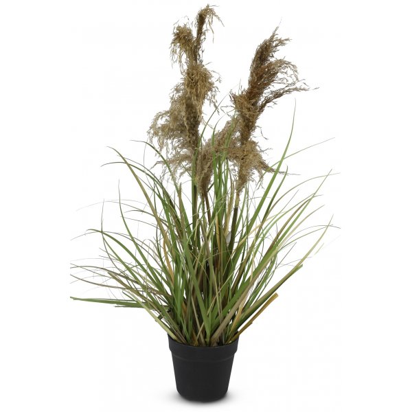Kunstig plante - Gress/Pampasgress H115 cm