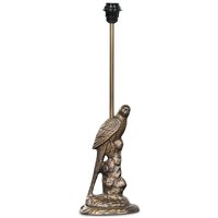 Fugl lampefot H56 cm - Matt antikk messing Fugl lampefot H56 cm - Matt antikk messing