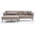 Revos divan sofa venstre - Brun