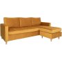 Firenze divansofa - Gul/bk