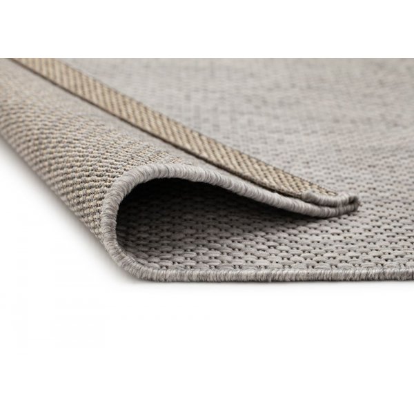 Flatvevd teppe Eleanora - Grå Flatvevd teppe Eleanora - Grå