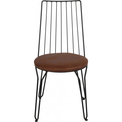 Agda stol - Svart/brun