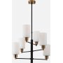 Arve taklampe 10175 - Sort/antikk/hvit