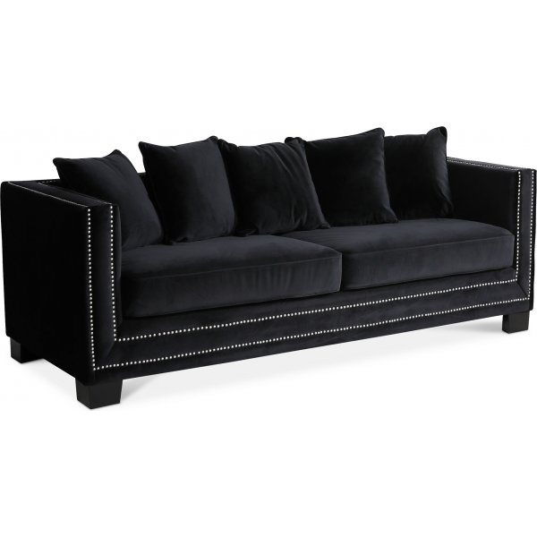 Sofa Cloude med nagler - 215 cm