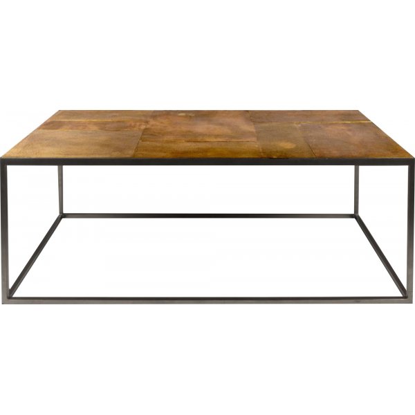 Messing salongbord 110x55 cm - Kobber