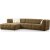 Cady divan sofa - Khaki