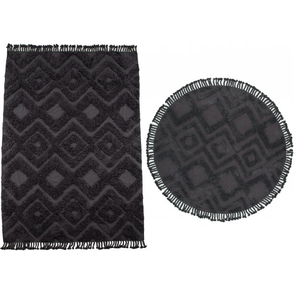 Kleva bomullsteppe - Mørk grå Kleva bomullsteppe - Mørk grå