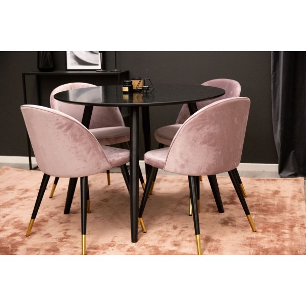 Viskoseteppe Bryan - Gammelrosa Viskose Viskoseteppe Bryan - Gammelrosa Viskose