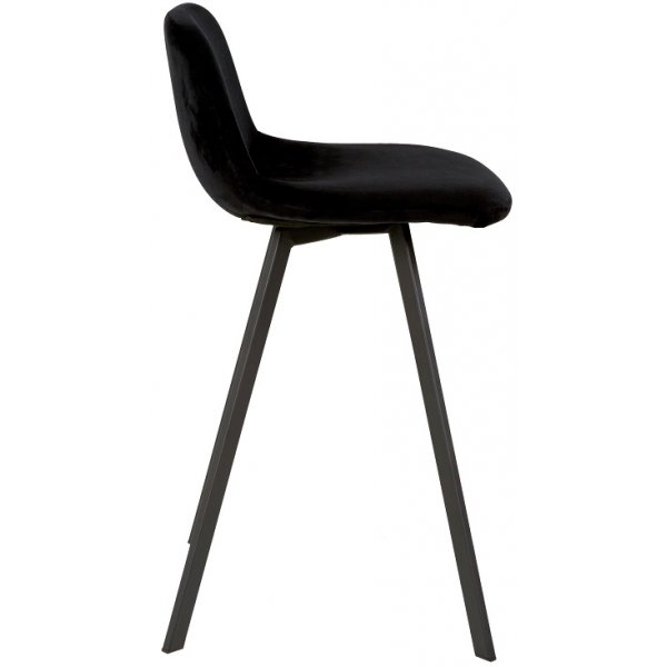 Barstol Elisa - Svart fløyel Barstol Elisa - Svart fløyel