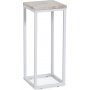 Accent nattbord/pidestall 65 - Hvit / beige