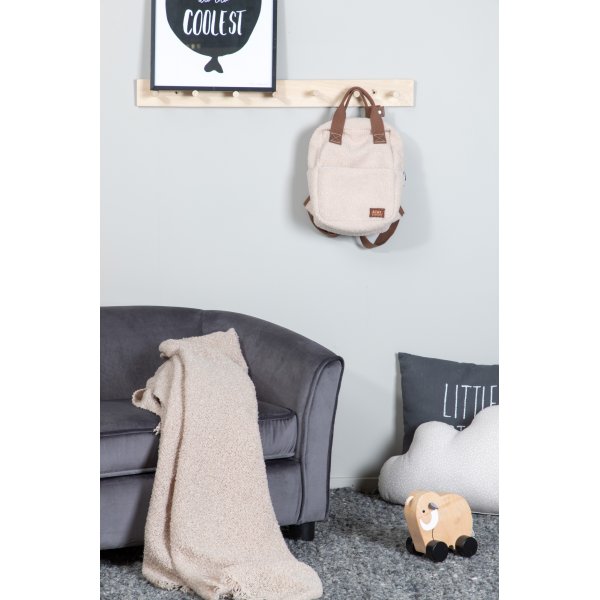 Moon barnesofa - Grå fløyel Moon barnesofa - Grå fløyel