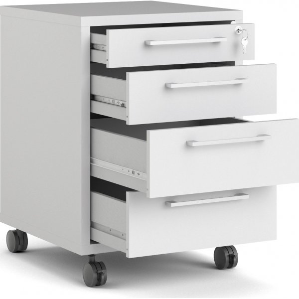 Prima skuffhjerte - Hvit