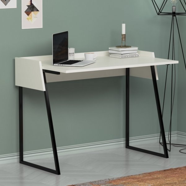 Ron skrivebord 103,6x56,8 cm - Hvit