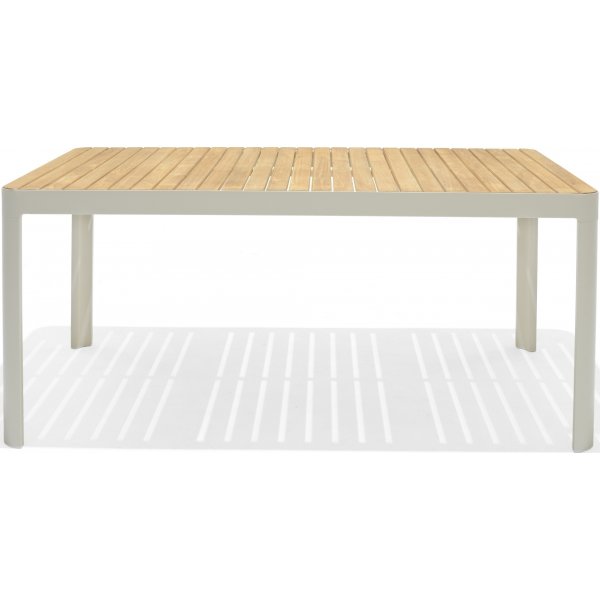 Portals spisegruppe 8 - Hvit/teak Portals spisegruppe 8 - Hvit/teak