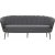 Ballini 3-seters sofa - Gr + Mbelpleiesett for tekstiler