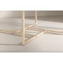 Hybrid salongbord 80 x 80 cm - Whitewash